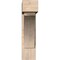 Ekena Millwork Thorton Block Smooth Bracket w/ Offset Brace, Douglas Fir, 7 1/2"W x 26"D x 30"H BKT0806X26X30THR05SDF - alternate 4